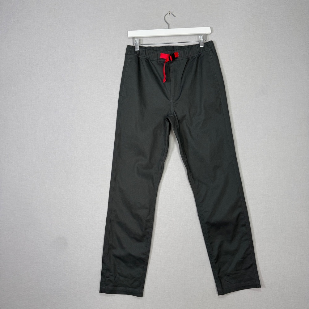 Topo Designs Climb Pants Men M Gray Organic Cotton Jogger Hiking Outdoor Hiking